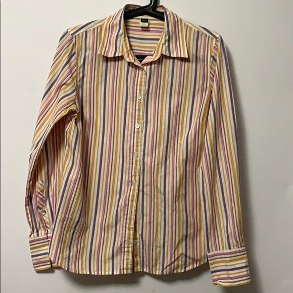 J CREW STRIPE‎ LONG SLEEVE SLIM FIT SHIRT S… - Picture 1 of 7